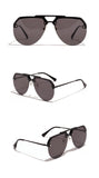 Semi Rimless Oversize Sunglasses - avorsunglasses.myshopify.com