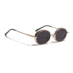 Gold Round Sunglasses - avorsunglasses.myshopify.com