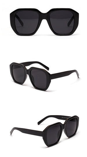 Hexagonal Oversize Sunglasses - avorsunglasses.myshopify.com