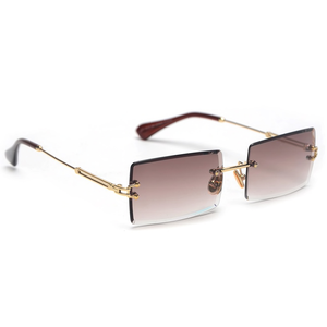 Rectangle Rimless Sunglasses - avorsunglasses.myshopify.com