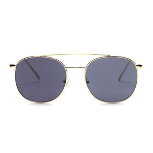 Round Double Bridge Sunglasses - avorsunglasses.myshopify.com